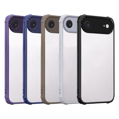 Coque Antichoc Pour iphone 17 air Coque Arrière Dure Pour iphone 17 AIR Pare-Chocs TPU + PC Protection Transparente Capa iphone17air Coque