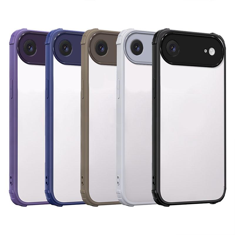 Shockproof Case For Iphone 17 Air Hard Back Cover For Iphone 17 AIR TPU + PC Bumper Protective Clear Capa Iphone17air Coque