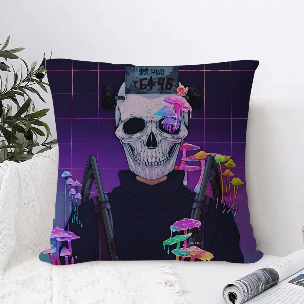 

D-Dorohedoro Аниме Наволочка Ультрамягкая Приятная к коже Ткань Комфорт как облако и Потайная молния 12x12Inch