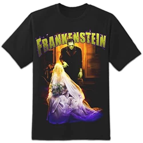 

Universal Monsters T-Shirt Frankenstein and Bride Men’s Tee S