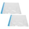 2Pcs Vacuum Storage Bag Space Saving Compressed Sealed Travel Bag with 3.5cm Thread Air