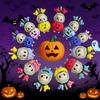 Clothes For Labubu Halloween Gradient Colorful Pumpkin Outfit Set For 1.0 3.0 Generation Figure Collectible Decor Labubu Cosplay