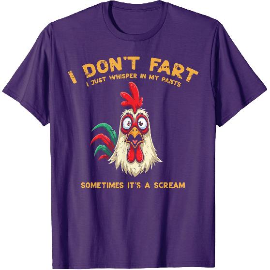 Inappropriate I Dont Fart Whisper Pants Funny Meme Men Women T-Shirt