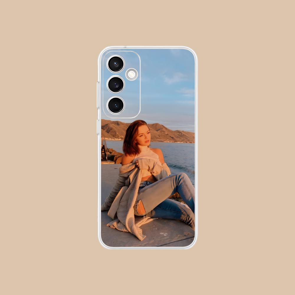 Oana Gergory Mobile Phone Case for Samsung Galaxy S25 S24 S23 S22 S21Plus FE Ultra Clear Colorful Cover Luxury Pretty
