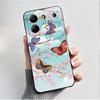 For ZTE Blade A54 Case Protective Soft Silicone Flower TPU Covers for ZTE BladeA54 4G Bumper For Blade A34 A 54 Phone Cases Bag