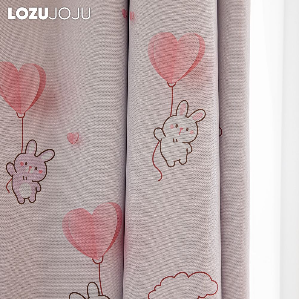 1PC 70-80% Blackout Simple and Modern Design Printed Blackout Curtains for Bedroom Living Room Home Decor LOZUJOJU