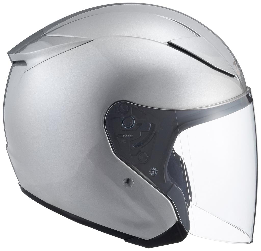 Yamaha Motor Motorcycle Helmet Jet ZENITH Platinum Silver XL Circumference Co., Ltd. (Yamaha) YJ-20 (Head 60cm~61cm) 90791-2346X