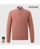INDIAN Solid Double Collar Polo Knit_Miebp4Sc401