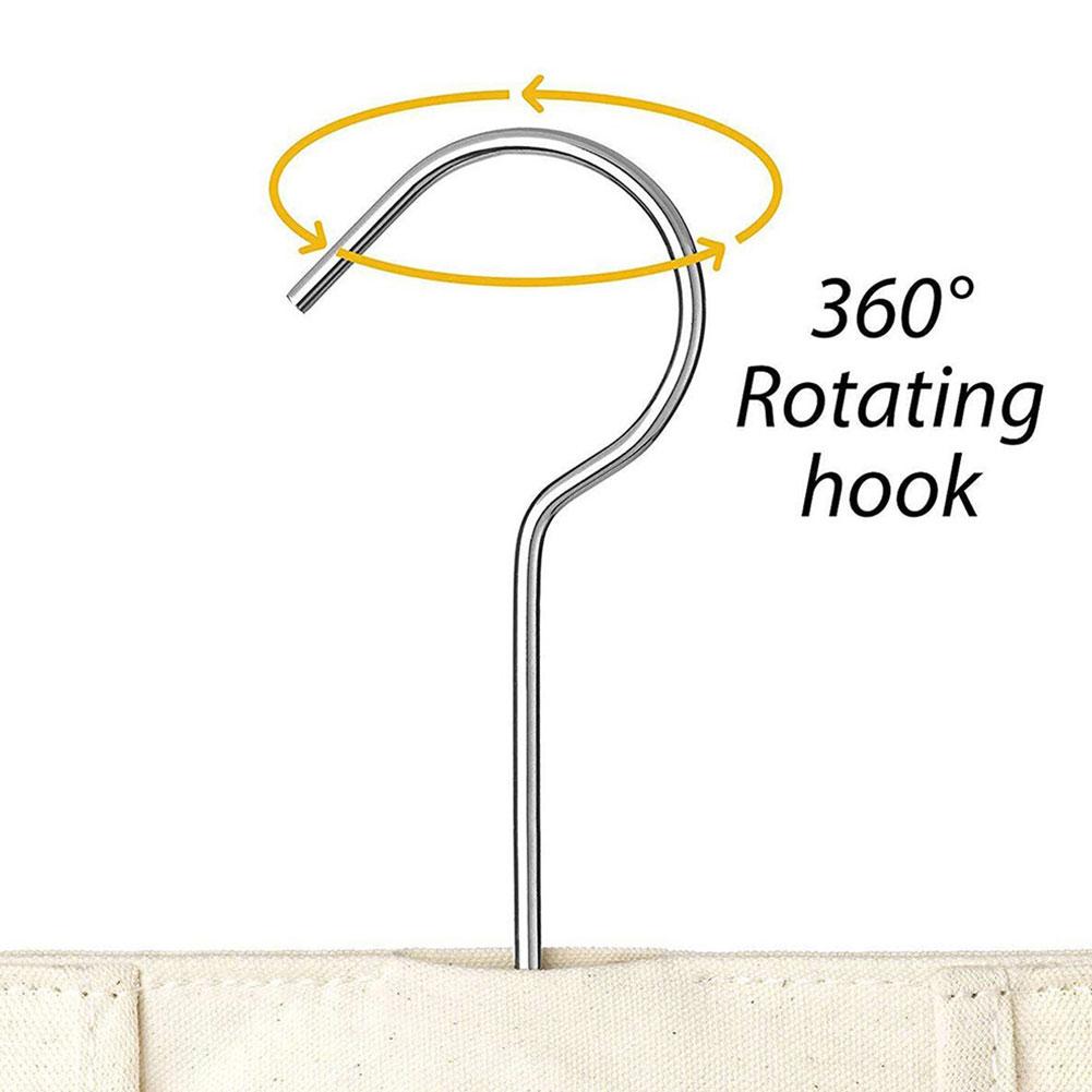 Clothes Drying Storage Bag Canvas Clothes Pin Storage Bag Clothespin Holder Bag Washable Hanging Laundry Clothes Pin Organizer