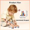 Individually Wrapped Watercolor Animals Temporary Tattoo Stickers Cute Kids Body Arm Shoulder Decor for Boys Girls Birthday