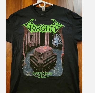 T-shirt Toutes Tailles Collection Album Gorguts Considered Dead