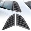 2Pcs Rear Side Window Louver Cover Left Right Rear Window   Vent Scoop Shutter Cover Blind Replacement for 8V Hatchback 2014-2020