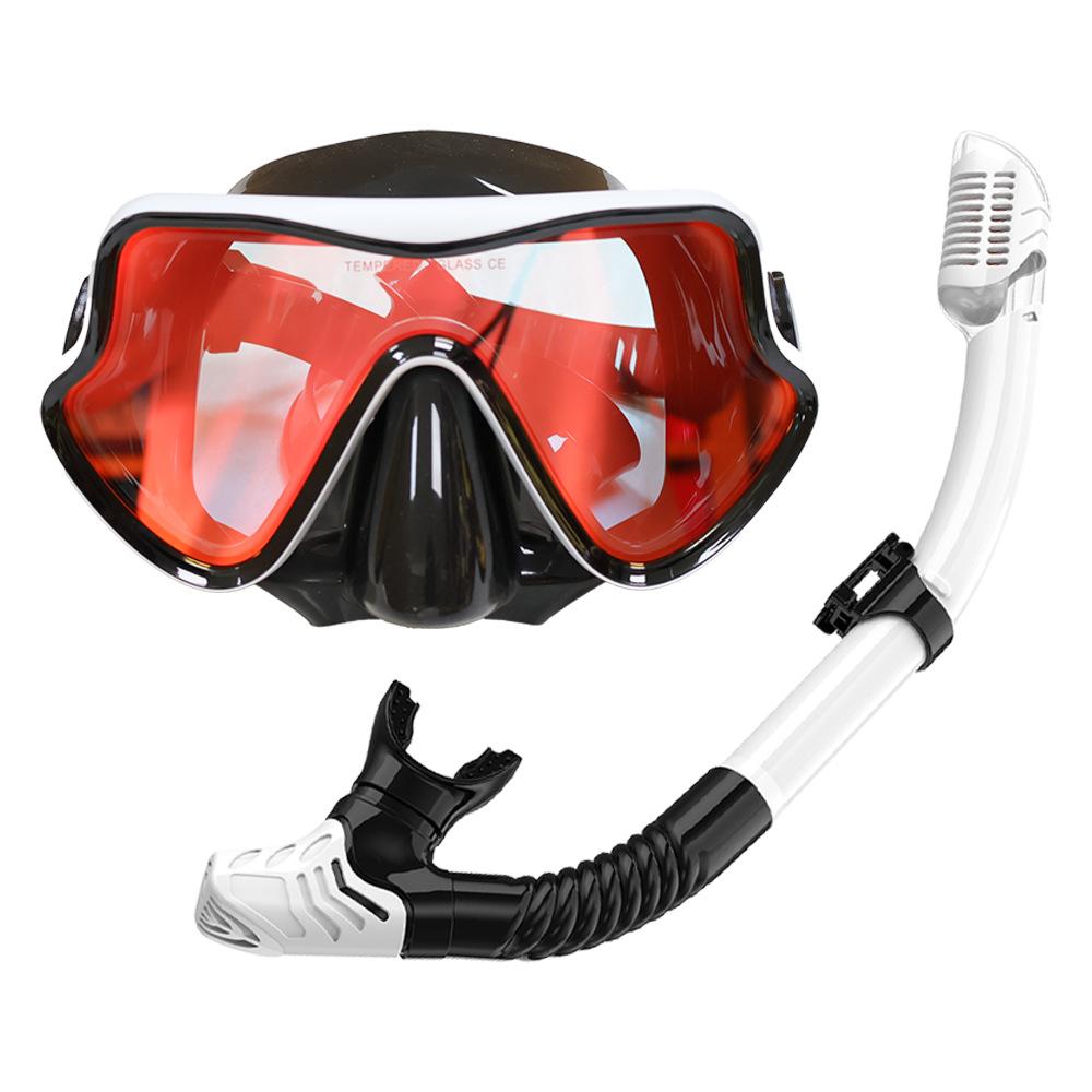 New Diving Goggles Snorkeling Mask Snorkel Set