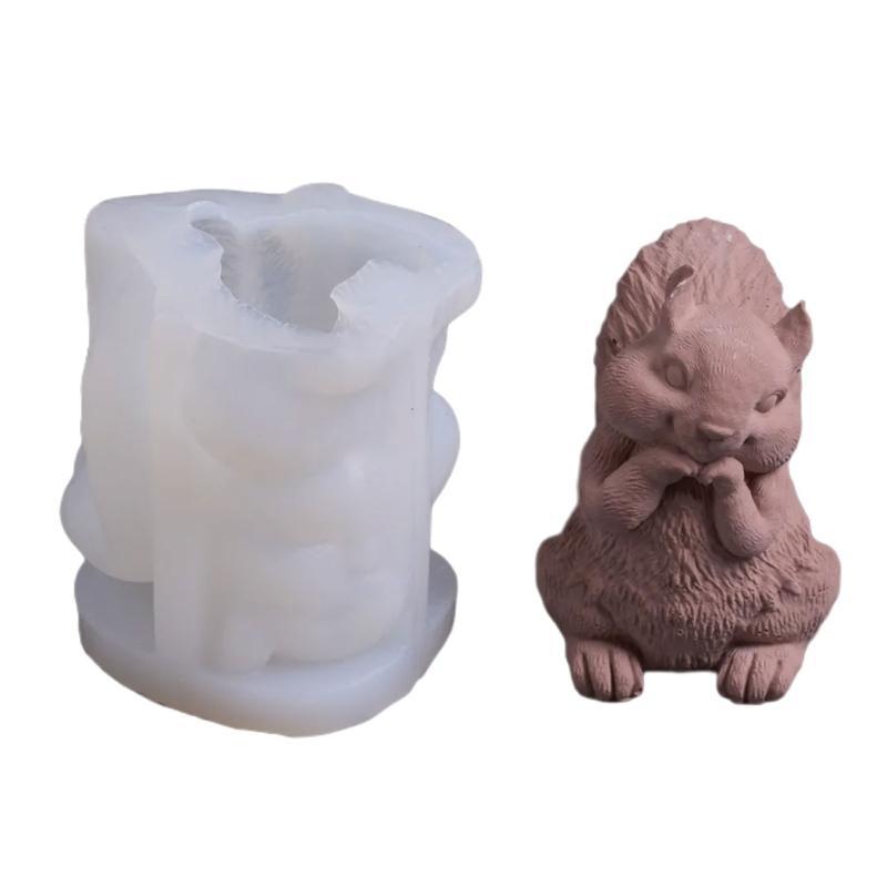 Kreative Maus Elastomer Gießform für Seife Harz Schokolade - Einzigartige Bastelarbeiten Dekoratives Geschenk Herstellungsform