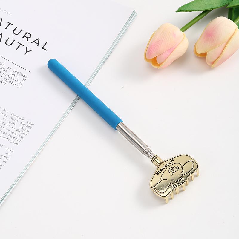 

Телескопическая чесалка для спины из нержавеющей стали - Портативный инструмент для снятия зуда