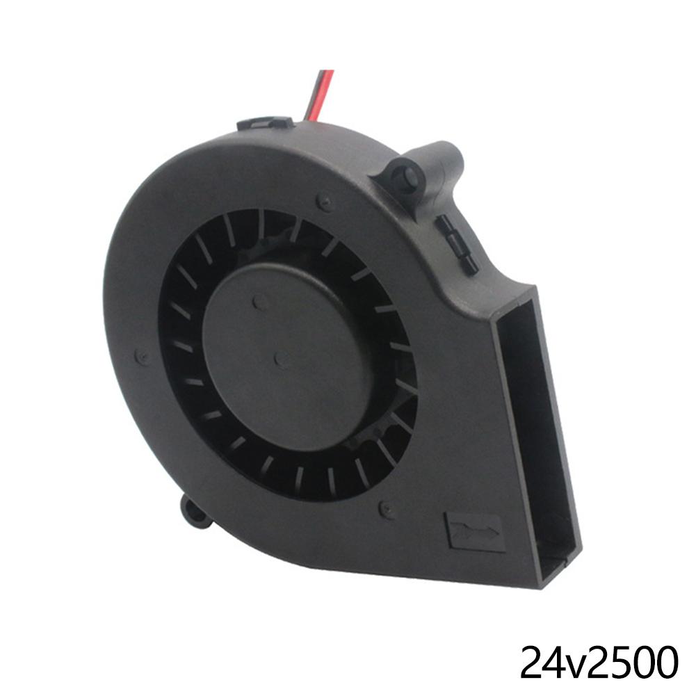 

75мм USB Вентилятор Охлаждение Турбо-воздуходувка 15мм Бесщеточный 3D-принтер 7515 Для Экструдера DC Охладитель Инвертор Мощности Воздушный Насос ПК ЦП 24v2500