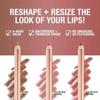Matte Lip Liner Pencil Lipstick Set Pillow Talk 3-Piece Kit Long-Lasting Waterproof Smudge-Proof Lip Makeup Tools