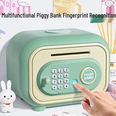 Smart Fingerprint Piggy Bank for Kids: Password-Enabled Birthday Gift for Boys and Girls