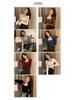 Stylish Women's U-Neck Long Sleeve Knit Sweater - Solid Color Autumn/Winter Top