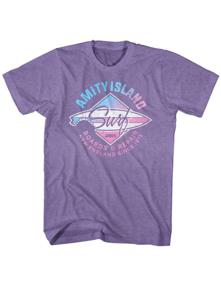 Jaws Amity Island Surf Movie Shirt XXL