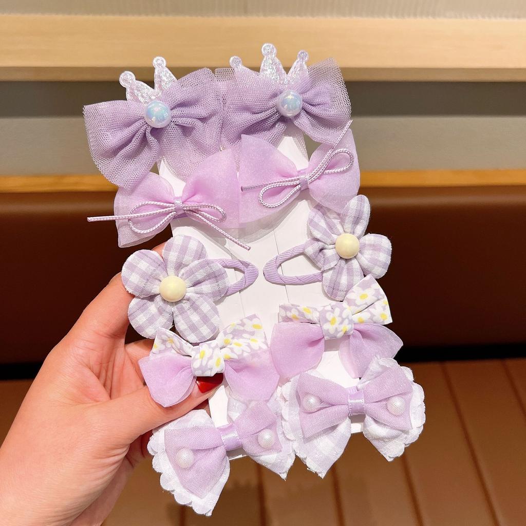 Korean Style Cartoon Hair Clips for Girls - Cute Princess Hair Accessories for Baby & Kids, Anti-Slip Baby Hairpins