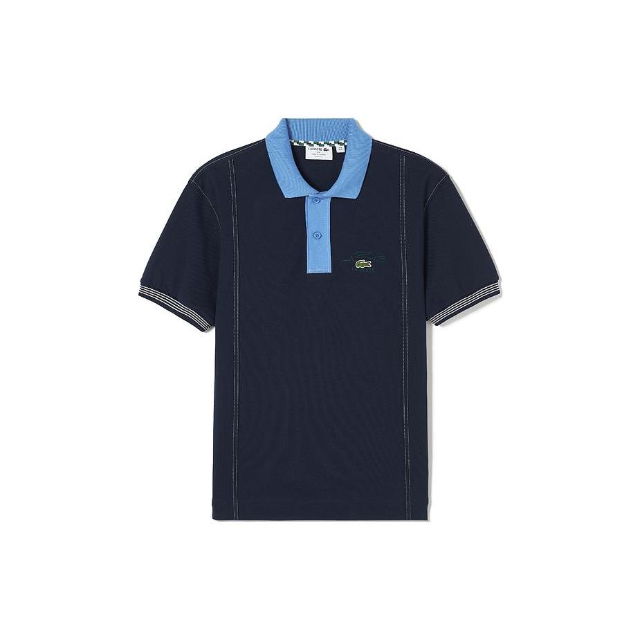 LACOSTE Polo Shirts Men`s Navy Blue