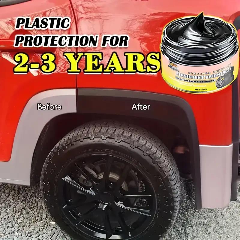 Universal Car Interior and Exterior Repair Paste - PVC Matrix Scratch and Paint Repair Agent, Tire Gloss Agent, Seat Polisher,