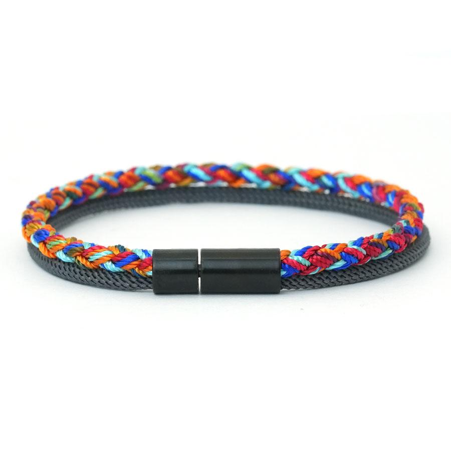 Bohemia Men String Bracelet A Grade Keel Cord 5 Colors Available Ethnic Fabric Charm Braslet Boyfriend Hand Accessories Pulseria