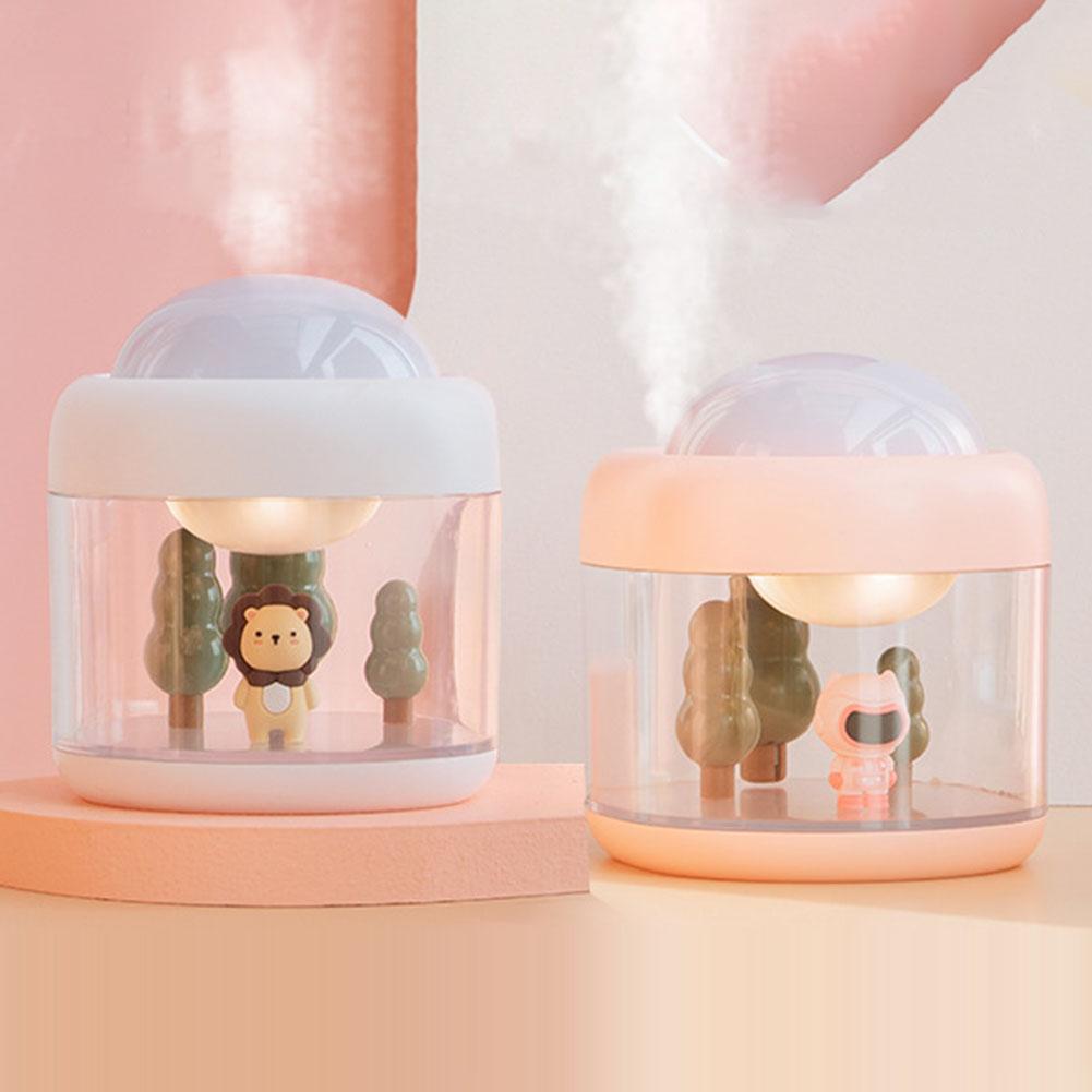 Nawilżacz powietrza Cool Mist z lampką nocną i projektorem gwiazd Nawilżacz powietrza do sypialni Prezenty dla dzieci Dorosłych Boże Narodzenie Urodziny