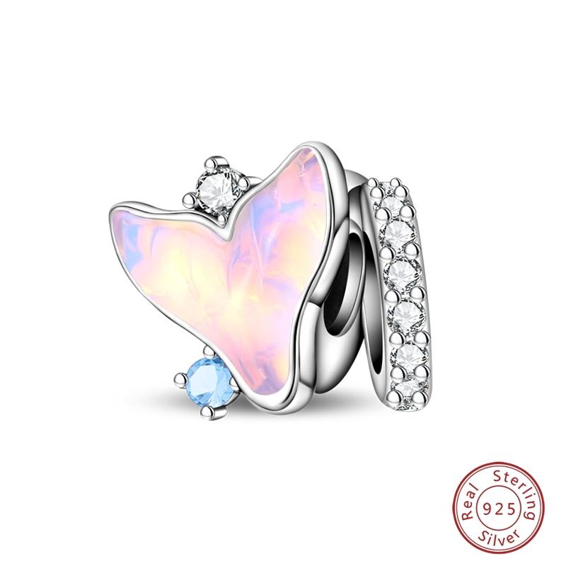 Süßer Kupfer Schildkröte Bogen Muschel Parfüm Kopfhörer Ballett Anhänger Perlen Passend für 3mm Armbänder DIY Feiner Schmuckherstellung