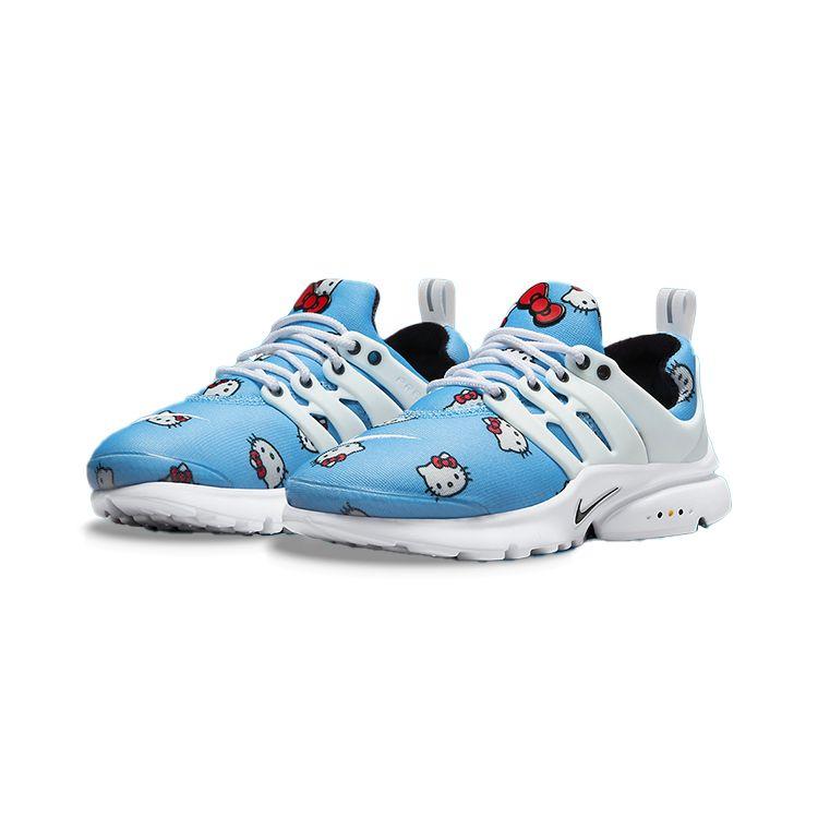 Hello Kitty X Nike Air Presto PS University Blue Kids Sneakers White Light-Crimson Black DH7780-402