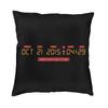 Vibrant Movies Race Cars Back To The Future Throw Pillow Case Decoration 3D Doublesided Printed Cushion Cover for Living Room