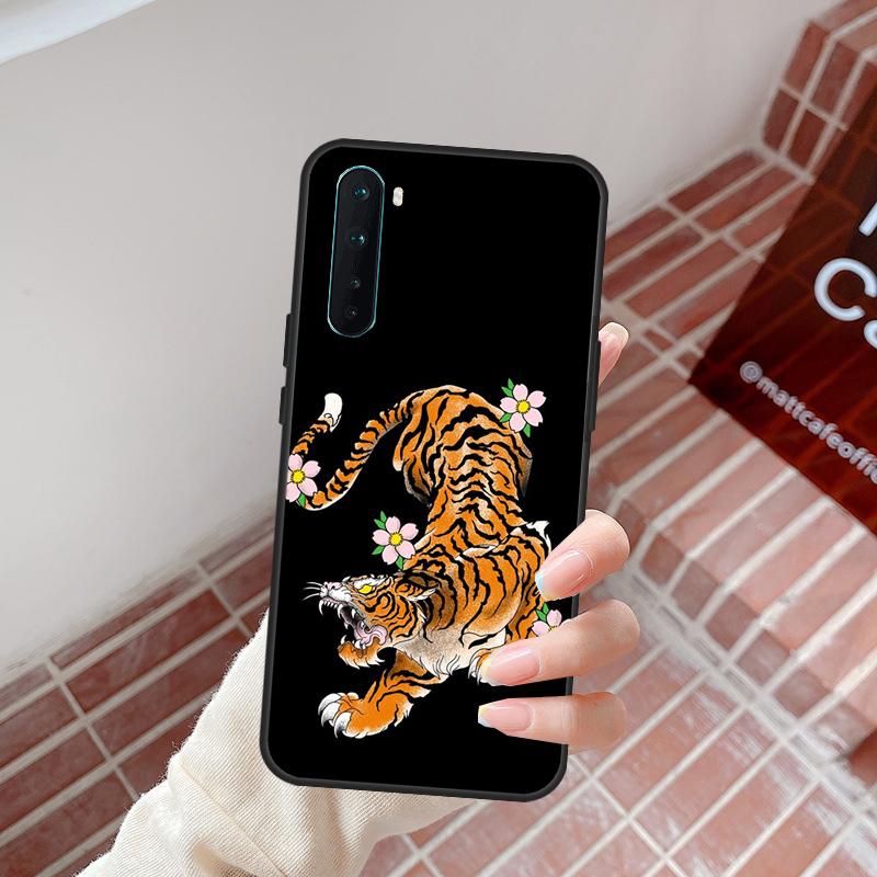 Japanese Tiger Case For OnePlus Nord 5 CE 2 3 4 Lite N20 N30 OnePlus 15 13 12 11 10R 13R 10T 13T 12R Cover