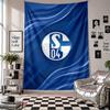 Schalke 04 Wall Tapestry Home Decor Wall Hanging Cloth for Bedroom Living Room Background