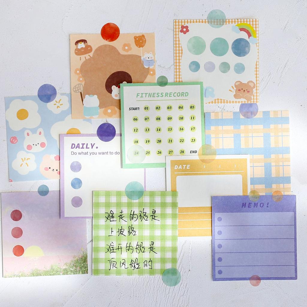 6 Blatt Bunte Kreispunkt DIY Beschreibbare Aufkleber Morandi Farbe Runde Punktaufkleber Für Kunst DIY Basteln Album Journal Planer