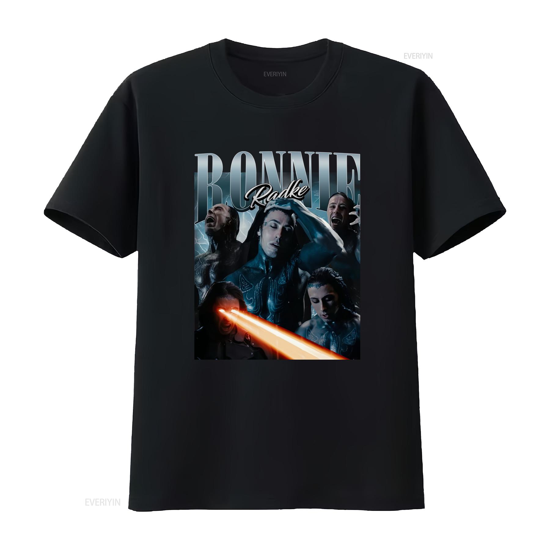 

Ronnie Radke T Shirt for Rock Music Lovers Unique Metal Design vintage Washed Soft designer clothes homme Slightly Unisex 4XL
