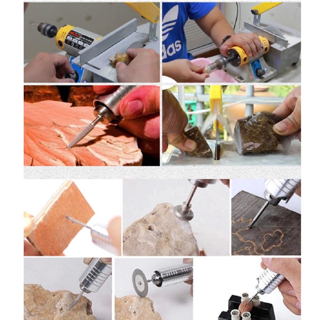 350W Mini Table Bench Saw Electric Grinding Engraving Machine Jade Wood Stone Polishing For Bodhi Ivory Carving Polisher