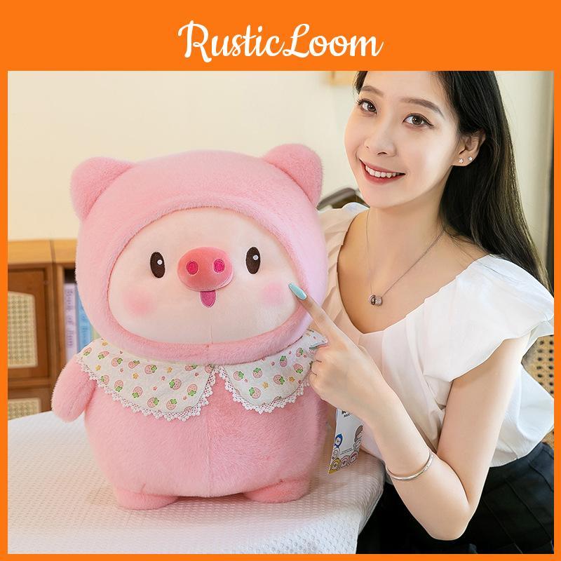 Pajama Duck Cartoon Plush Toy Pink Blue Stuffed Animals Girls Gift Birthday