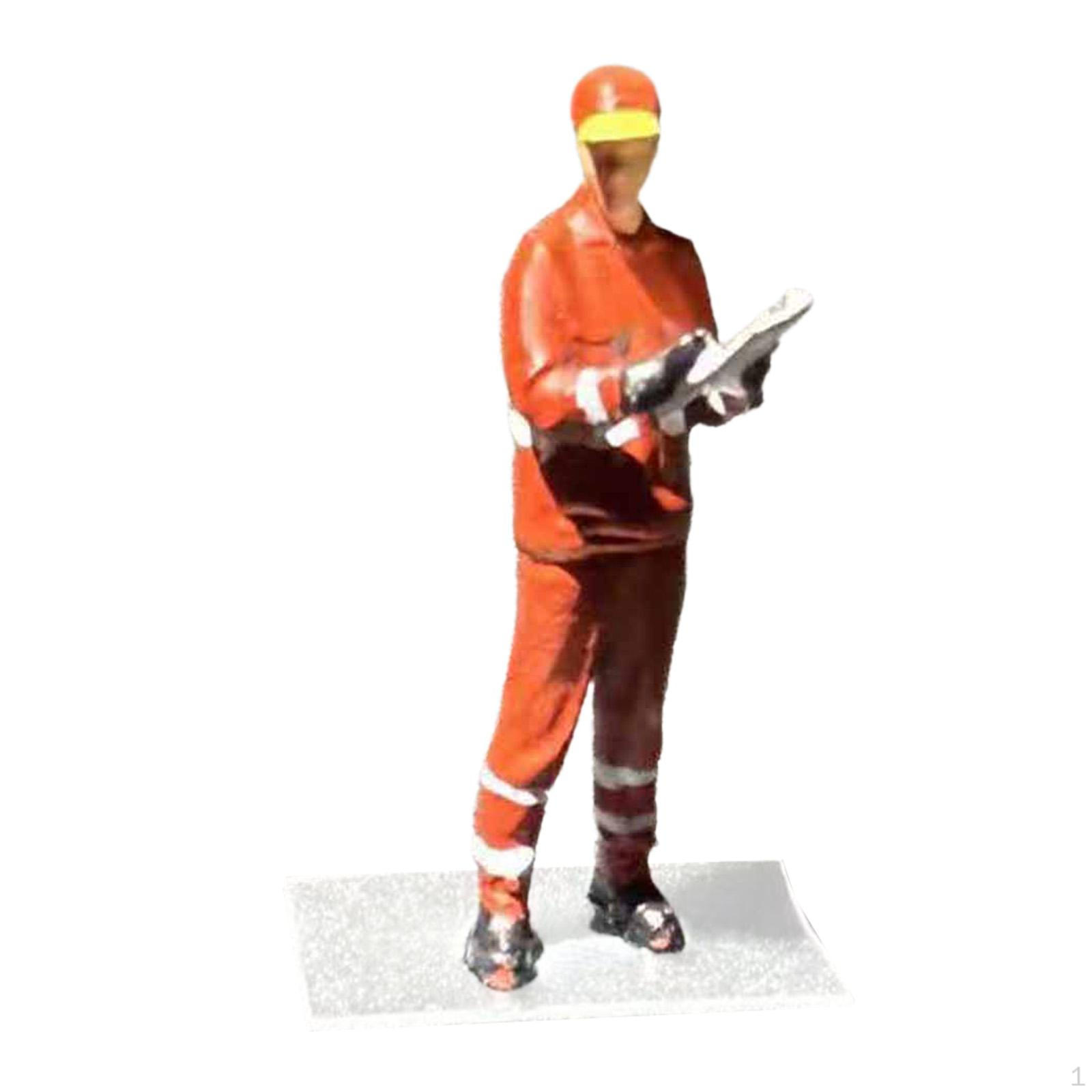 1/64 Миниатюрная модель Заправочная станция Аксессуары Сказочный сад Диорама Декорация Gas attendant