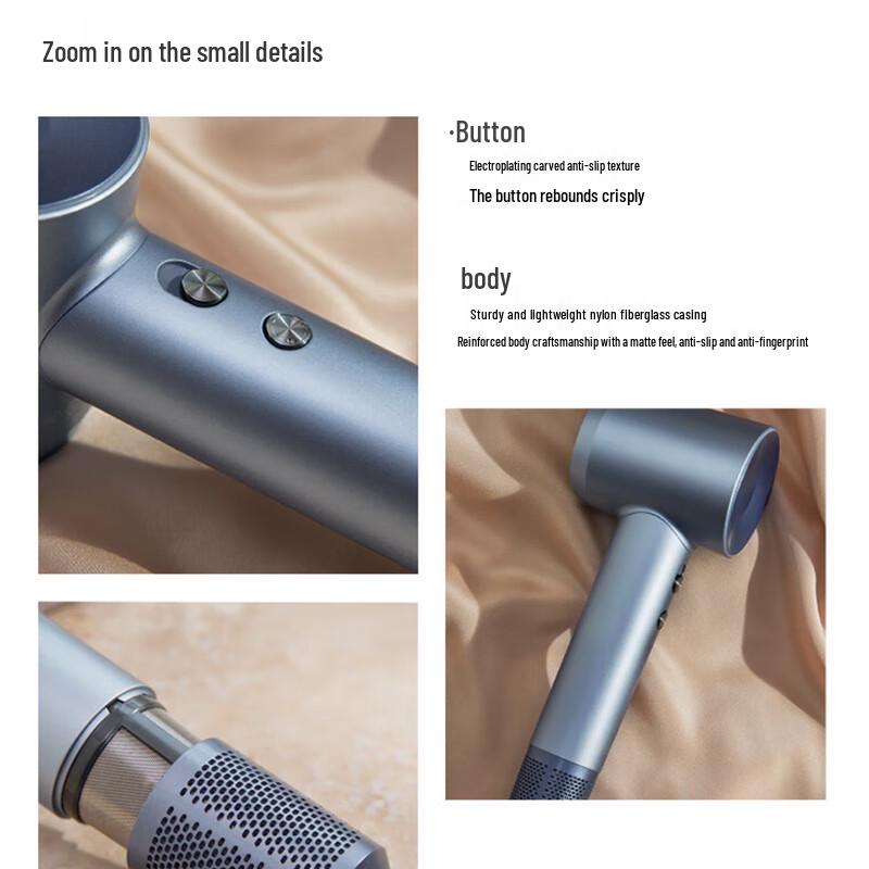 Laifen LF03 High-Speed Ionic Hair Dryer CN plug (adapter included)