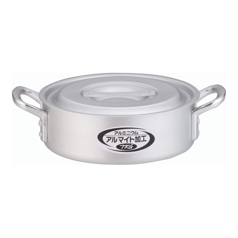 

Endo Shoji Commercial TKG Saucepan, 24cm, Anodized Aluminum Alloy, Made in Japan, ASTM 202