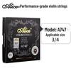 Corde per Violino in Nylon Alice Set Completo A708 A747 A703 - Livello Esame e Performance