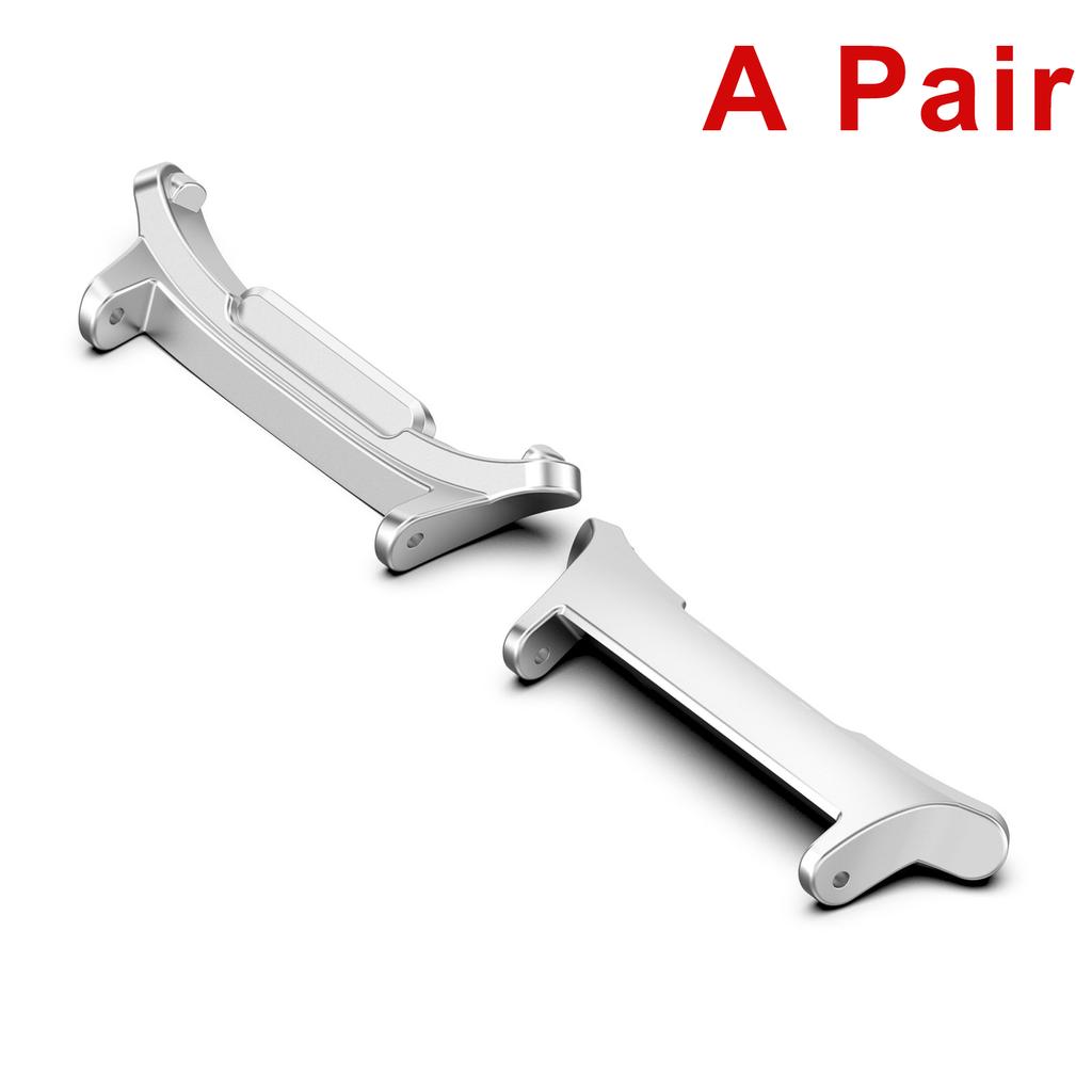 Adaptador de 2 peças Para Samsung galaxy watch 7 ultra 47mm Pulseira 22mm Conector de Aço Inoxidável Acessórios pulseira galaxy watch 7 ultra