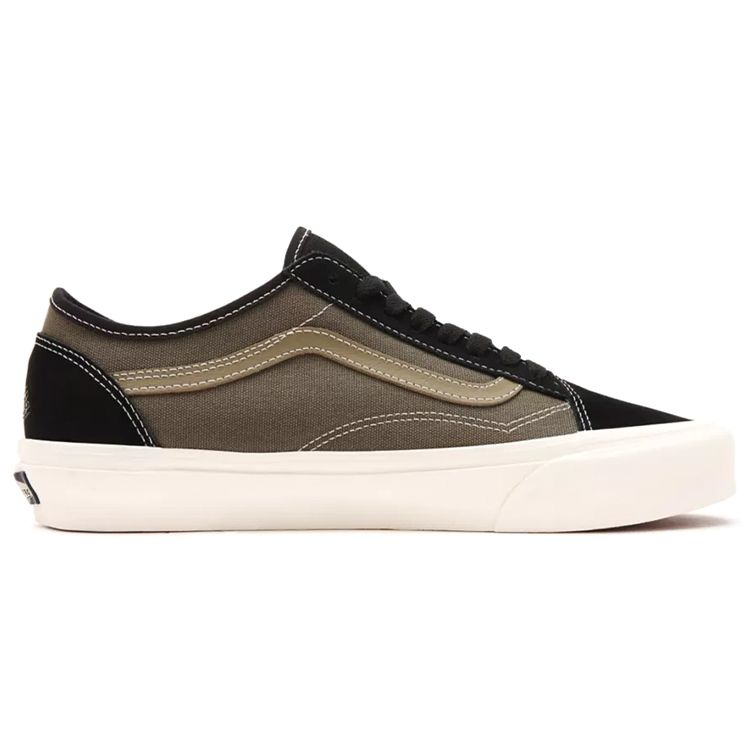 Vans Old Skool Tapered World Code Unisex Sneakers Green Black Grape-Leaf VN0A54F49YD