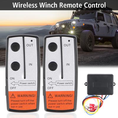Handschalter-Controller, 12 V, 24 V, kabellos, universell für Bergungs-Abschleppwagen, für Jeep, Geländewagen, ATV, Fahrzeugzubehör, Winden-Fernbedienungssystem