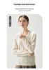 Women's Cashmere V-neck Sweater - 2026 Autumn/Winter Stylish Elegant Warm Loose Fit Pullover