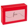 Photo Booth Fun with Lid 100 F. 10x15 Cm, Red