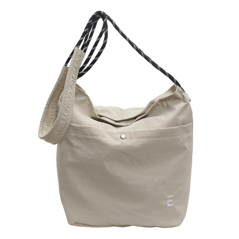 Холщовая сумка Женская сумка через плечо большой вместимости Сумка для покупок — фото 25