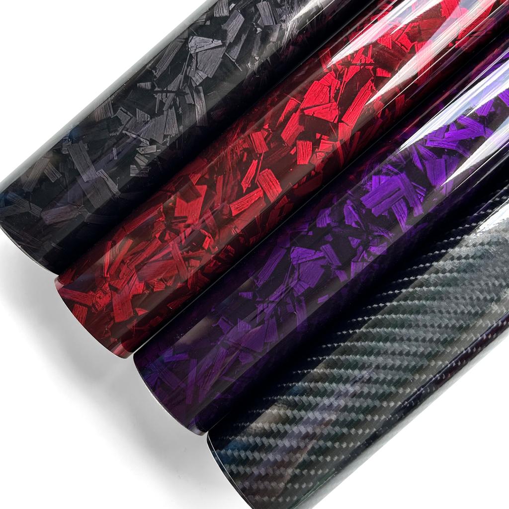 High Gloss Rearview Mirror Wrap Vinyl Car Tuning Stickers Car Styling Interior Films for Car Carbon Fiber Decals for Vehicle