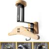 Wooden Wall-Mounted Tactical Equipment and Helmet Storage Rack